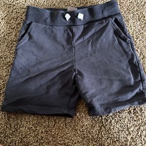 Boys black shorts size 5T